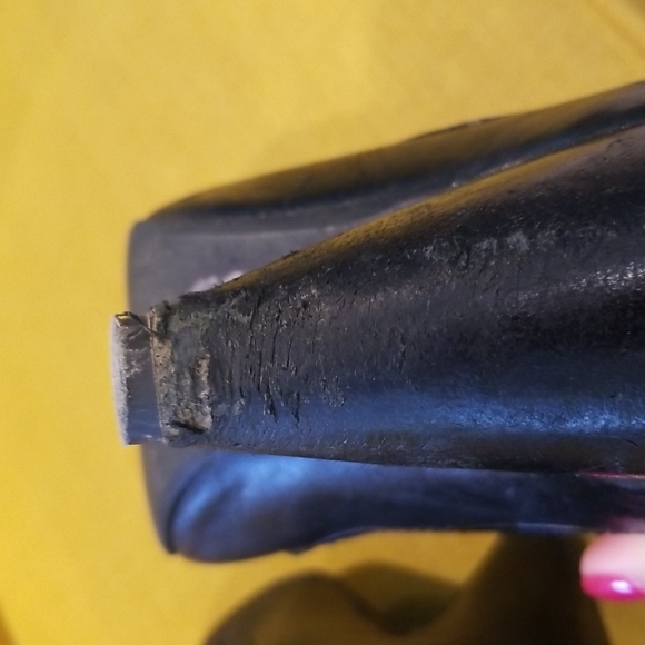 Miz Mooz Soho Mary Jane Heels - Black - size 8 - Picture 5 of 7